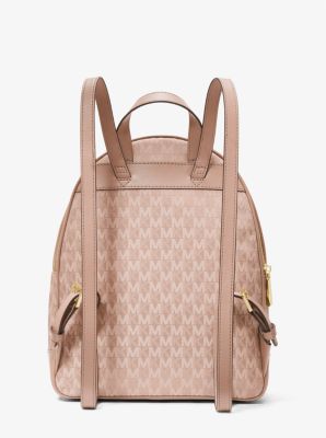 Brooklyn Medium Logo Jacquard Backpack