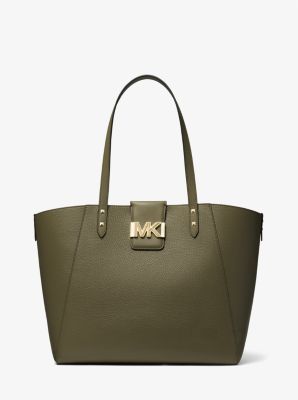 Karlie Large Pebbled Leather Tote Bag | Michael Kors [US]