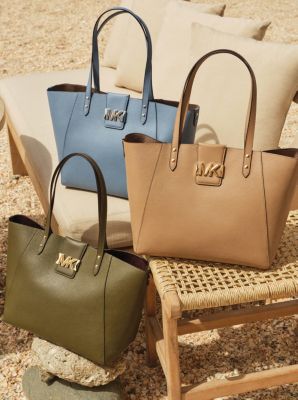 Karlie Large Pebbled Leather Tote Bag | Michael Kors [US]