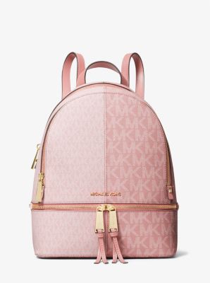 Rhea Medium Two-Tone Logo Backpack