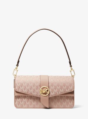 Michael Michael Kors Greenwich Medium Logo Shoulder Bag - Farfetch