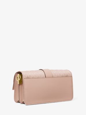 Greenwich Medium Logo Jacquard Shoulder Bag