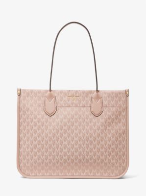 Heidi Large Logo Jacquard Tote Bag | Michael Kors Canada