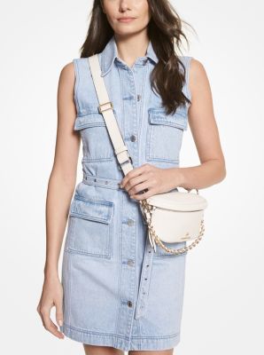 Tr&egrave;s petit sac &agrave; une bretelle Slater en cuir grain&eacute;