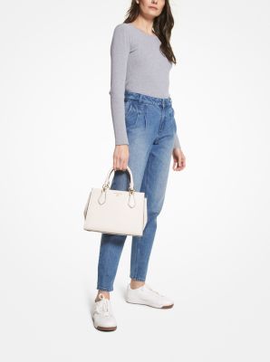 Sac porté main Marilyn de taille moyenne en cuir saffiano image number 2