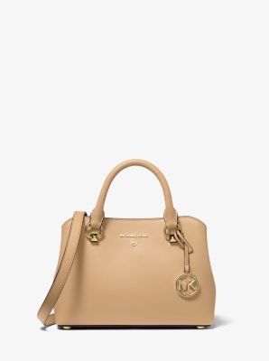 Michael Kors Small Satchel Saffiano Leather (Fuschia)