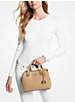 Edith Small Saffiano Leather Satchel image number 2