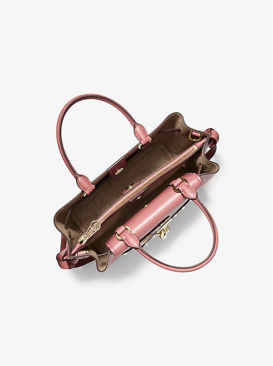 Hamilton Legacy Small Studded Leather Belted Satchel Hamilton Legacy Small Studded Leather Belted Satchel
