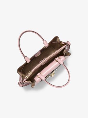 Michael Kors Smokey Rose Hamilton Legacy Medium Leather Bucket Bag