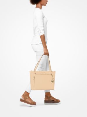 Voyager Large Saffiano Leather Tote Bag