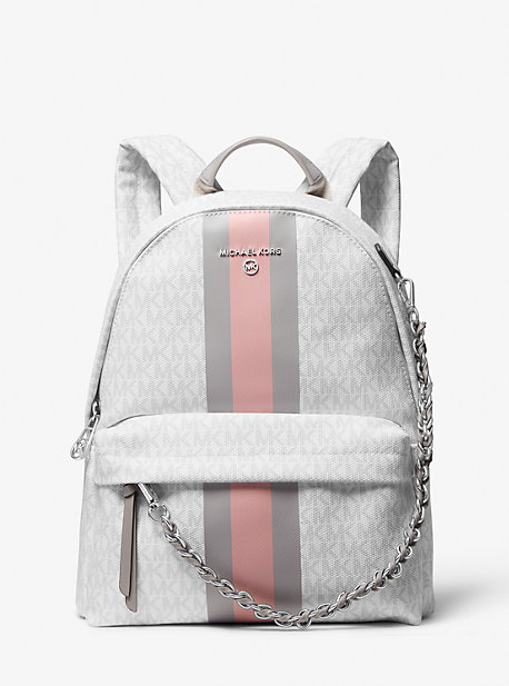Slater Medium Logo Stripe Backpack