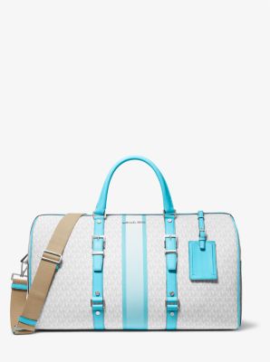 Bedford Travel Extra Large Logo Stripe Weekender Bag Michael