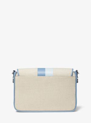 Michael Kors Bradshaw Medium Color-Block Graphic Crossbody Bag