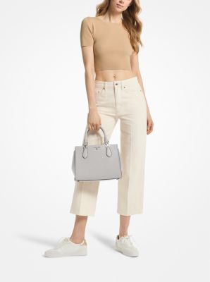 Bolso satchel Marilyn mediano de piel saffiano