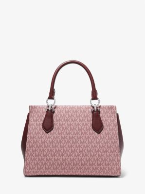 Marilyn Medium Logo Stripe Satchel | Michael Kors [US]