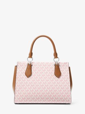 [宅送] Marilyn [US] Kors Michael | Satchel Stripe Logo Medium バッグ