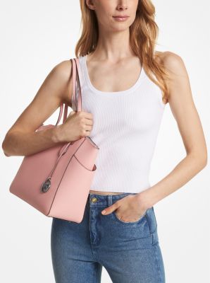 Marilyn Medium Saffiano Leather Tote Bag in PRIMROSE | Michael Kors