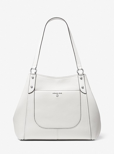 Molly Large Pebbled Leather Tote Bag | Michael Kors