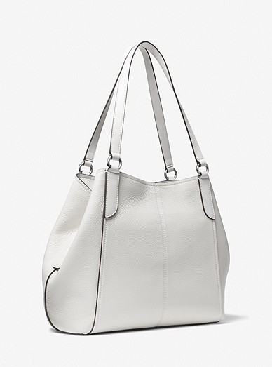 Molly Large Pebbled Leather Tote Bag | Michael Kors