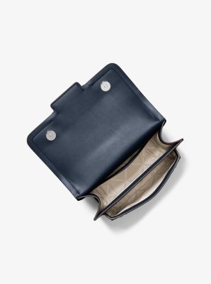 Heather Large Leather Shoulder Bag