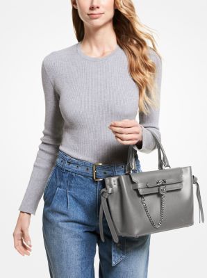 MICHAEL KORS: Michael Hamilton bag in smooth leather - Leather