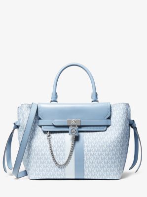 Marilyn Medium Two-Tone Saffiano Leather Satchel | Michael Kors