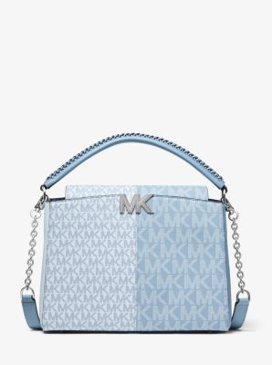 Michael Kors Dual Tone Saffiano Leather Tote Bag