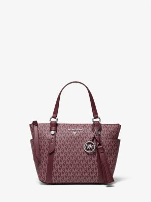 Shopper Sullivan Small mit Logo und Reißverschluss an der Oberseite