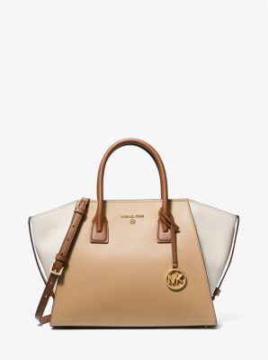 Michael Kors Avril Large Top Zip Satchel Bag