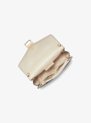 Michael Kors Clutch Bag Penelope In Leather In Rosa