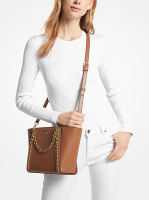 Michael Michael Kors Ava Small Patent Leather Satchel