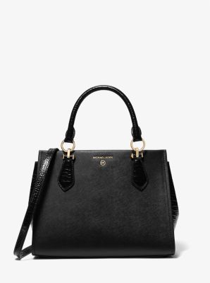 Marilyn Medium Saffiano Leather Tote Bag