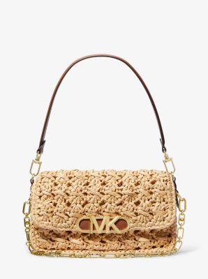 Michael Kors Monogram chain-trim Shoulder Bag - Farfetch