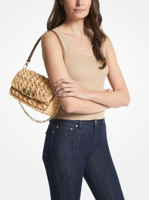 Kira Crochet Convertible Shoulder Bag: Women's Handbags, Shoulder Bags