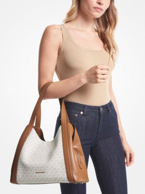 Rosemary Large Pebbled Leather Shoulder Bag