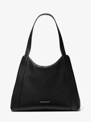 Rosemary Large Pebbled Leather Shoulder Bag Michael Kors