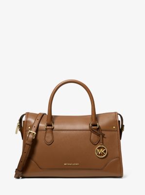 Michael Kors Harrison Sac à dos en cuir Saffiano Taille M, Gland de