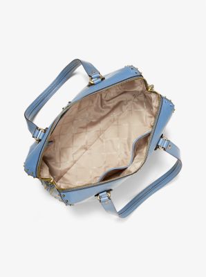 Grand sac fourre-tout Astor en cuir clouté