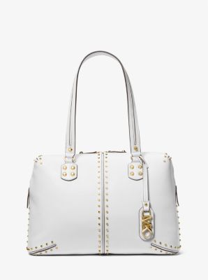 Astor Large Studded Leather Tote Bag image number 0