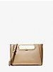 Grand sac à bandoulière Chelsea convertible en cuir Saffiano métallisé image number 0