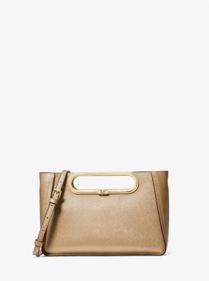 Tribeca Large Leather Convertible Crossbody Bag | Michael Kors Canada