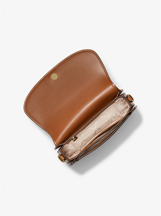 Mila Medium Leather Messenger Bag image number 1