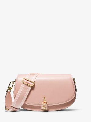 Sac messager Mila de taille moyenne en cuir image number 0