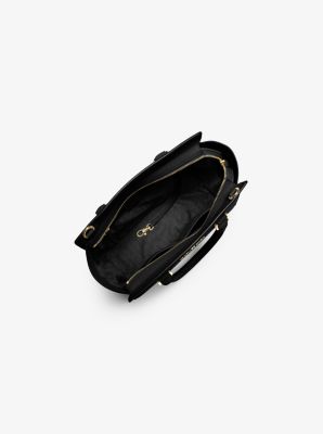 Michael Kors Selma Saffiano Leather Medium Satchel - Luggage 30S3GLMS2L  887042362972 - Handbags, Selma - Jomashop