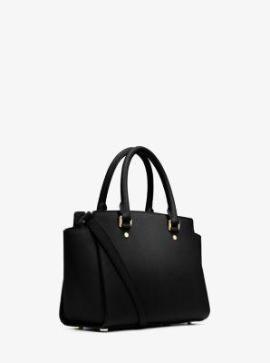 Selma Saffiano Leather Medium Satchel