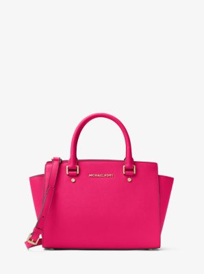 michael kors purse hot pink