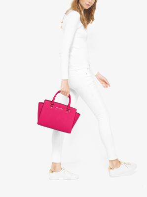 MICHAEL KORS \" Selma\" 2WAY ハンドバッグ Michael Kors Selma 2Way Shoulder Bag Handbag Black Women'S