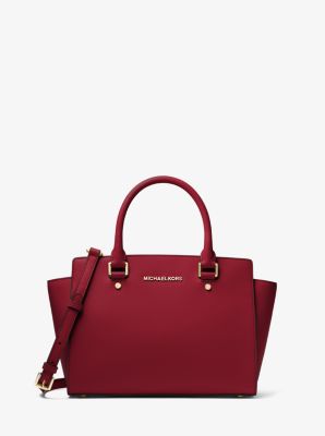 michael kors pink leather purse