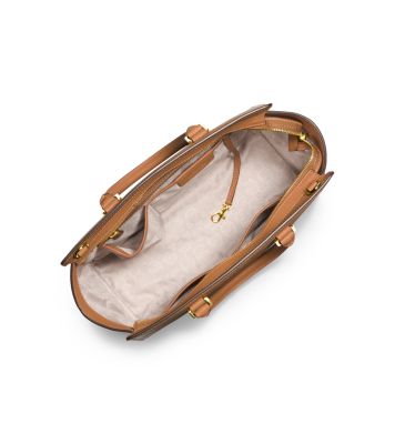 Selma Large Saffiano Leather Satchel image number 1
