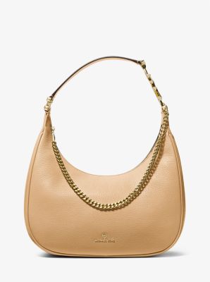 Piper Large Pebbled Leather Shoulder Bag image number 0